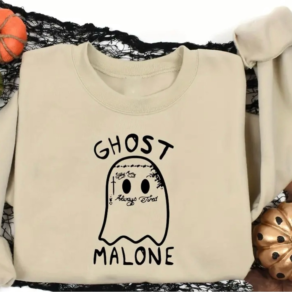 Ghost Malone DTF Transfer Only